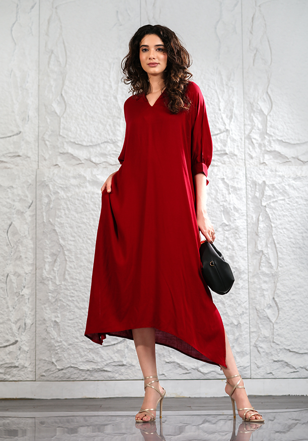MARINA LONG DUNE DRESS